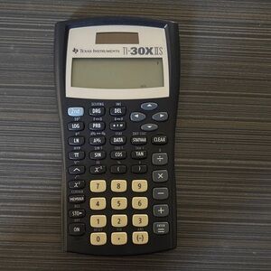 Texas Instruments TI-30X IIS Black and Cream Calculator